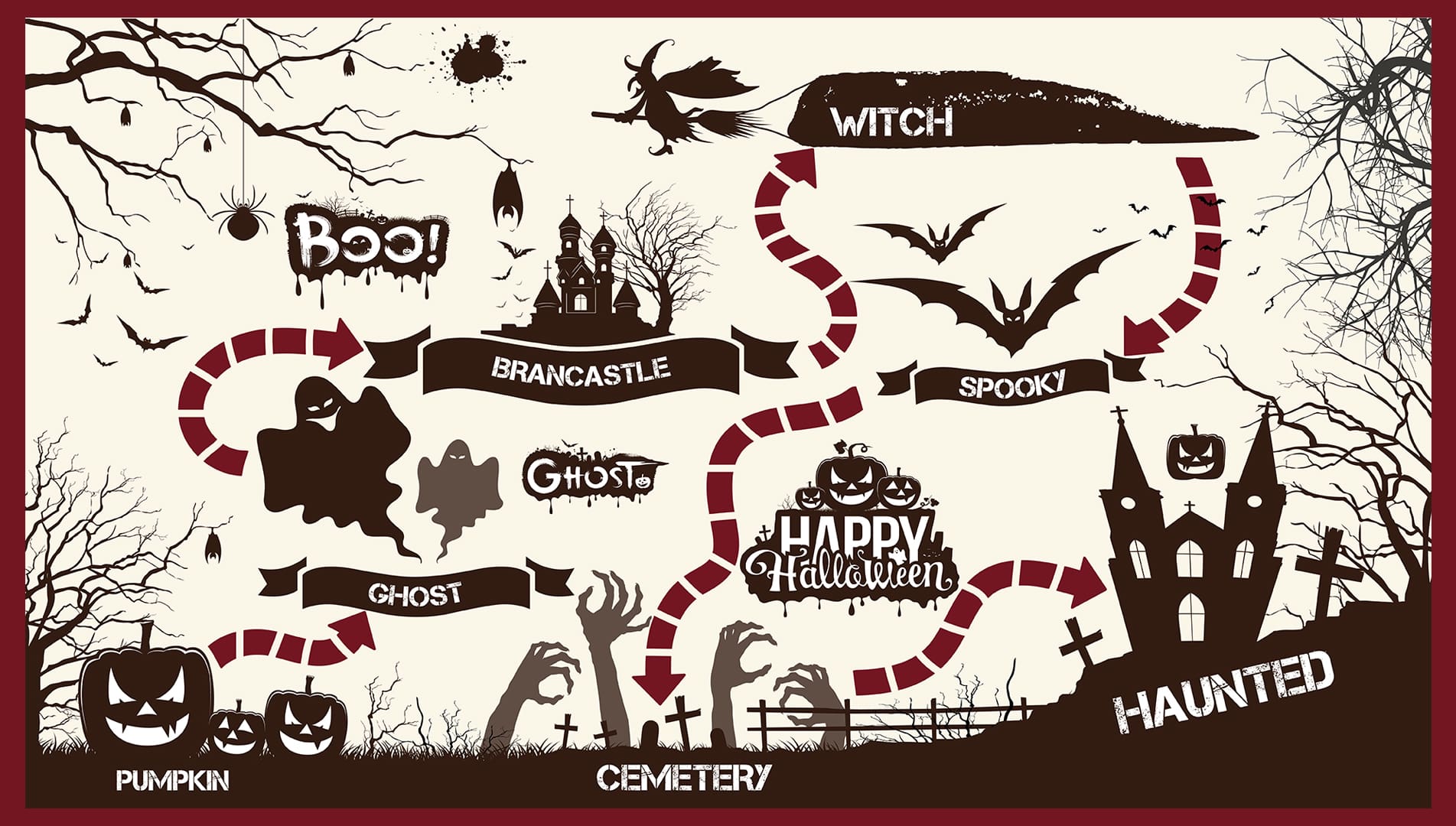 Halloween Map